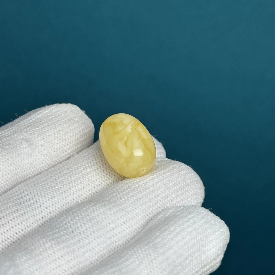 M1899天然原矿蜜蜡妖花枣珠 12.3*18mm一物一图 支持鉴定