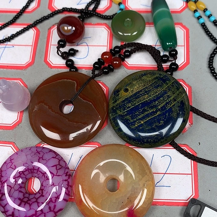 心***语玛瑙/玉髓未镶嵌颈饰