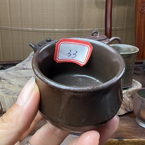 戬谷龙窑柴烧茶杯33