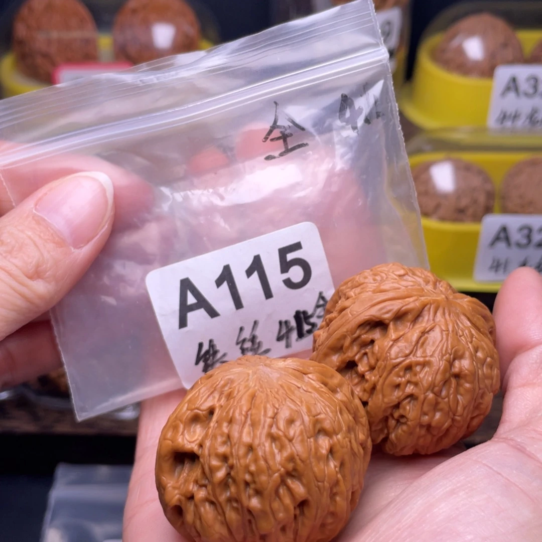贪***新吊坠文玩核桃全品铁锤