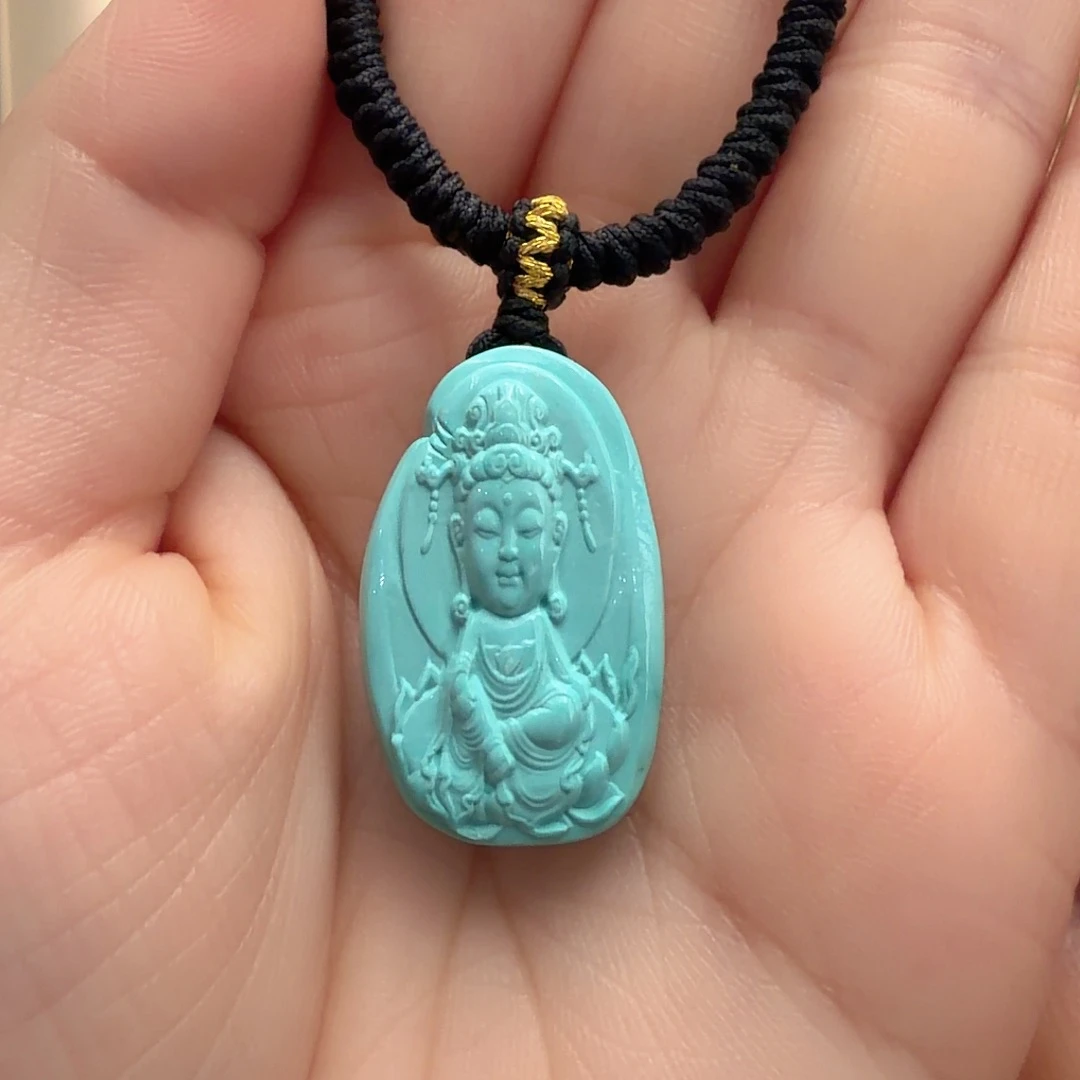 绿松石未镶嵌颈饰