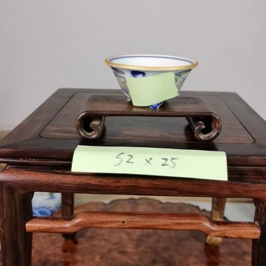 陶大德堂手工手绘釉盆