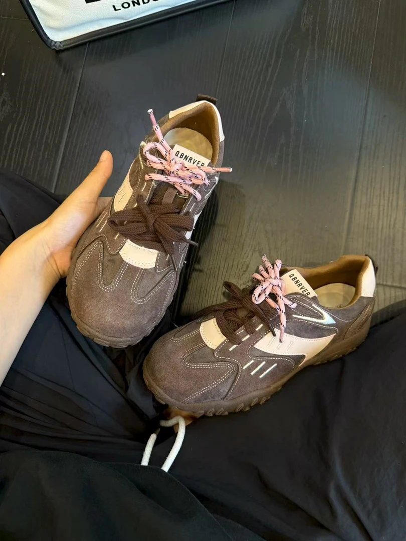 大金大码女鞋40-43新款休闲撞色休闲鞋