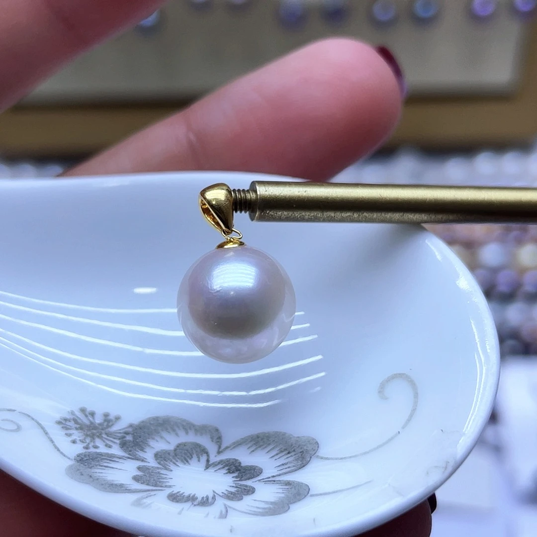 淡水珍珠颈饰银S925镶嵌