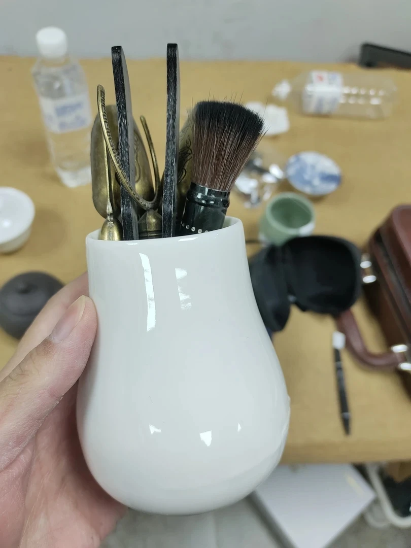 茶道六君子套装陶瓷茶具配件家用功夫茶具茶夹养壶笔a3-a4