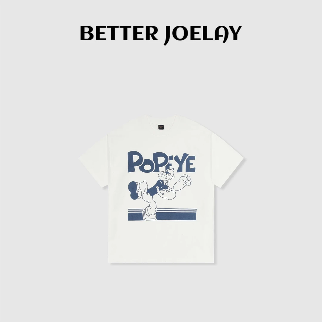 BETTER JOELAY -大版【知世者的神】百搭T恤短袖休闲圆领KH1559