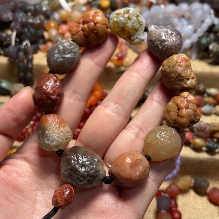 玛瑙/玉髓合金手链