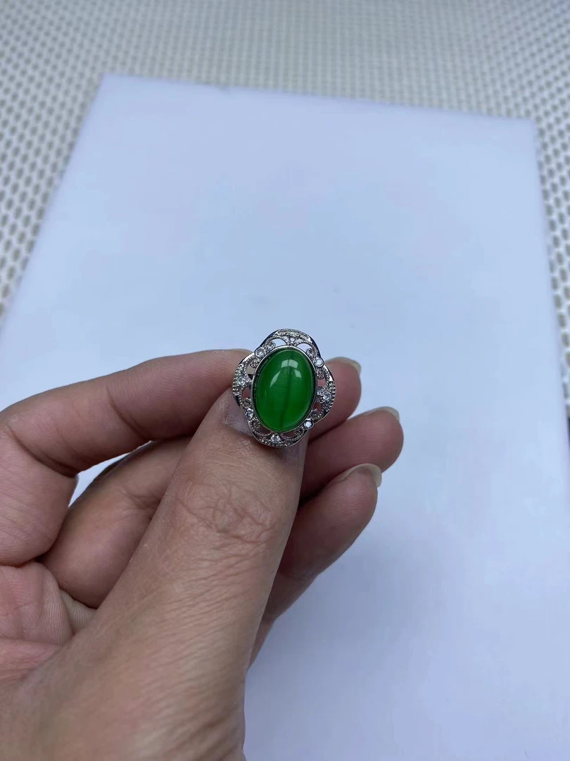 K11猫眼戒指经典精品时尚气质百搭情侣多样性发一