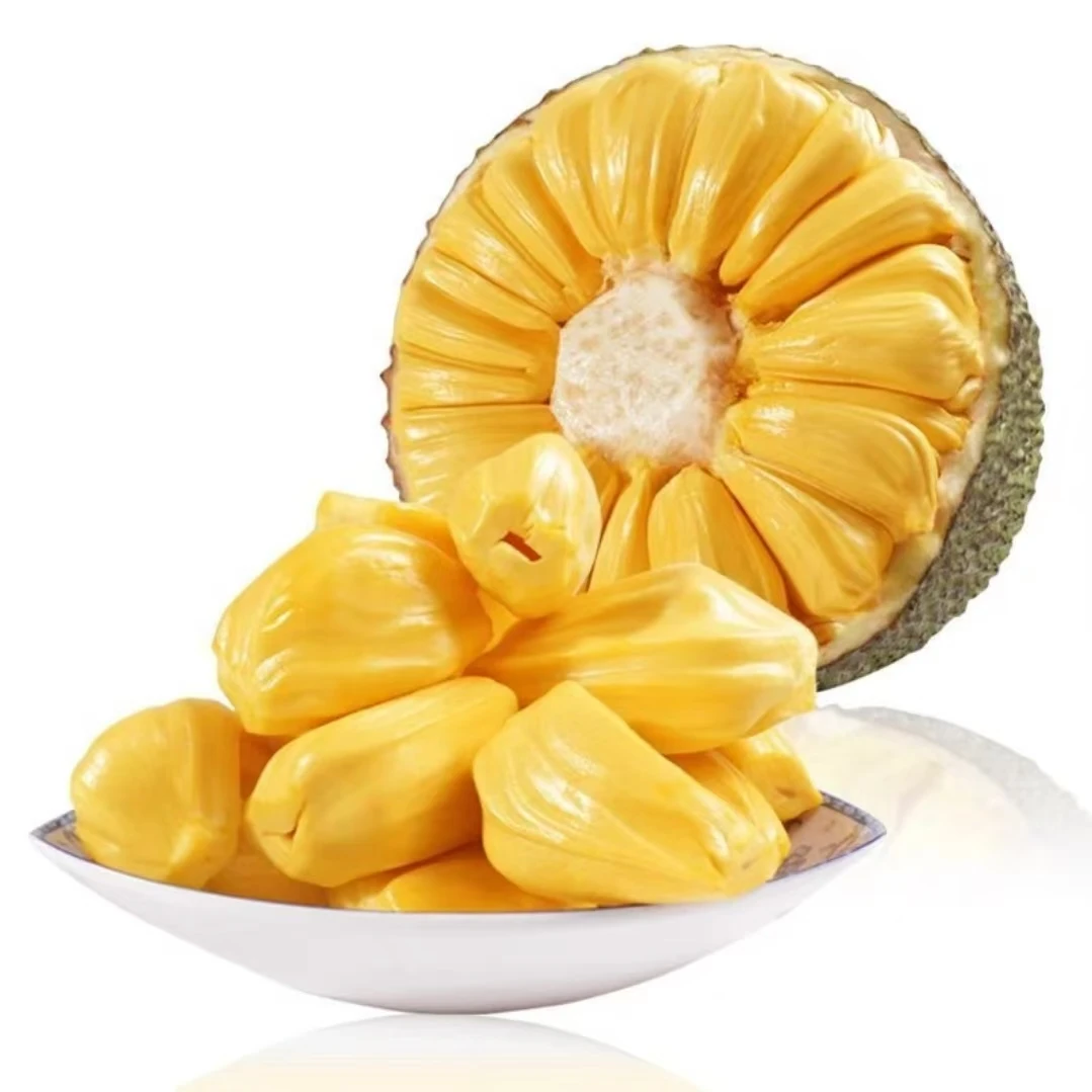 ①新鲜越南黄肉菠萝蜜一果净重3-8公斤越南
