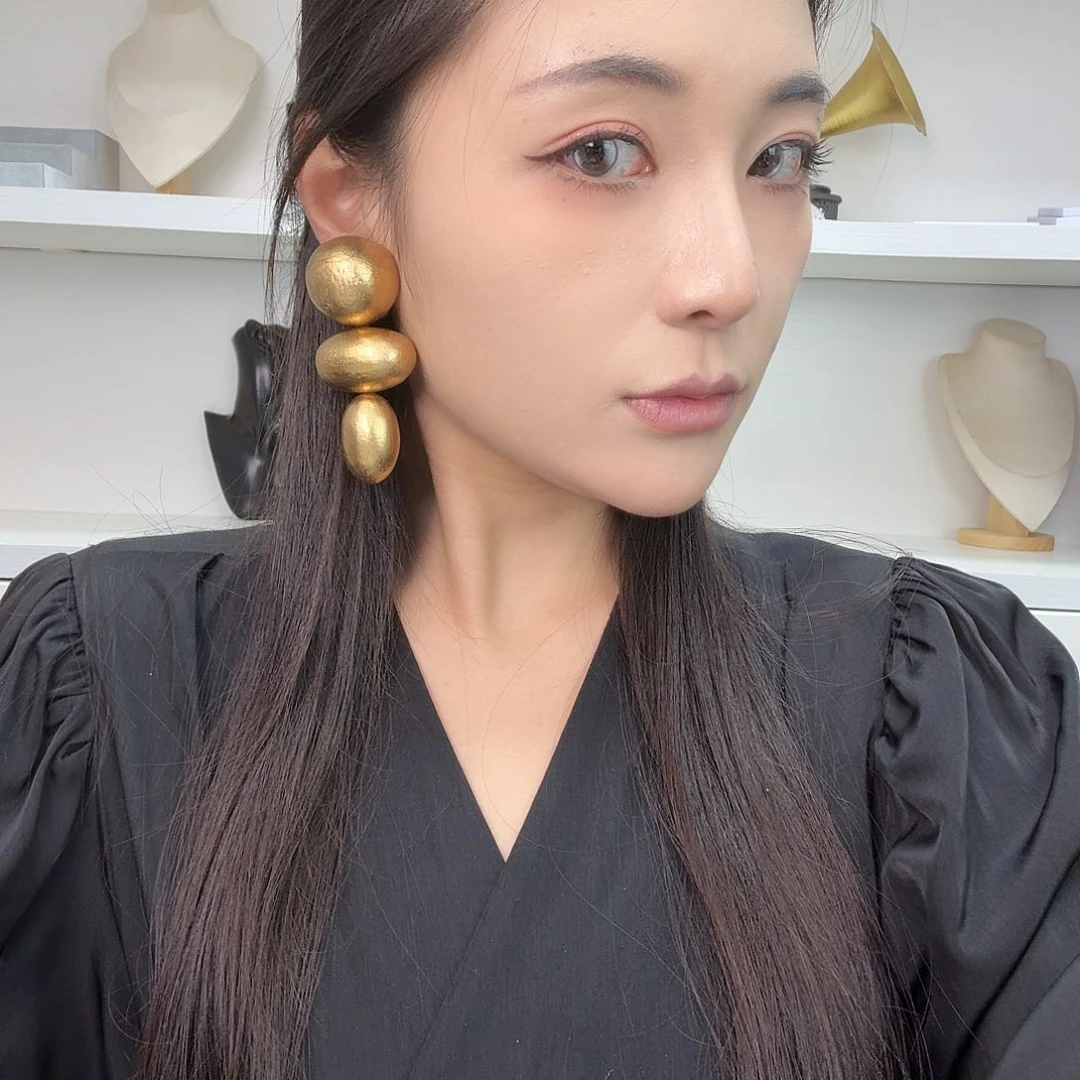 琉璃合金合金Monies 耳夹 不退换