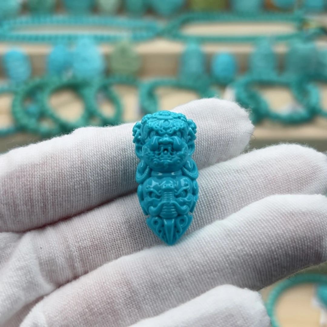 绿松石珠宝奇石未镶嵌