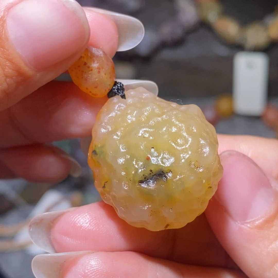 未镶嵌玛瑙/玉髓珠宝半成品