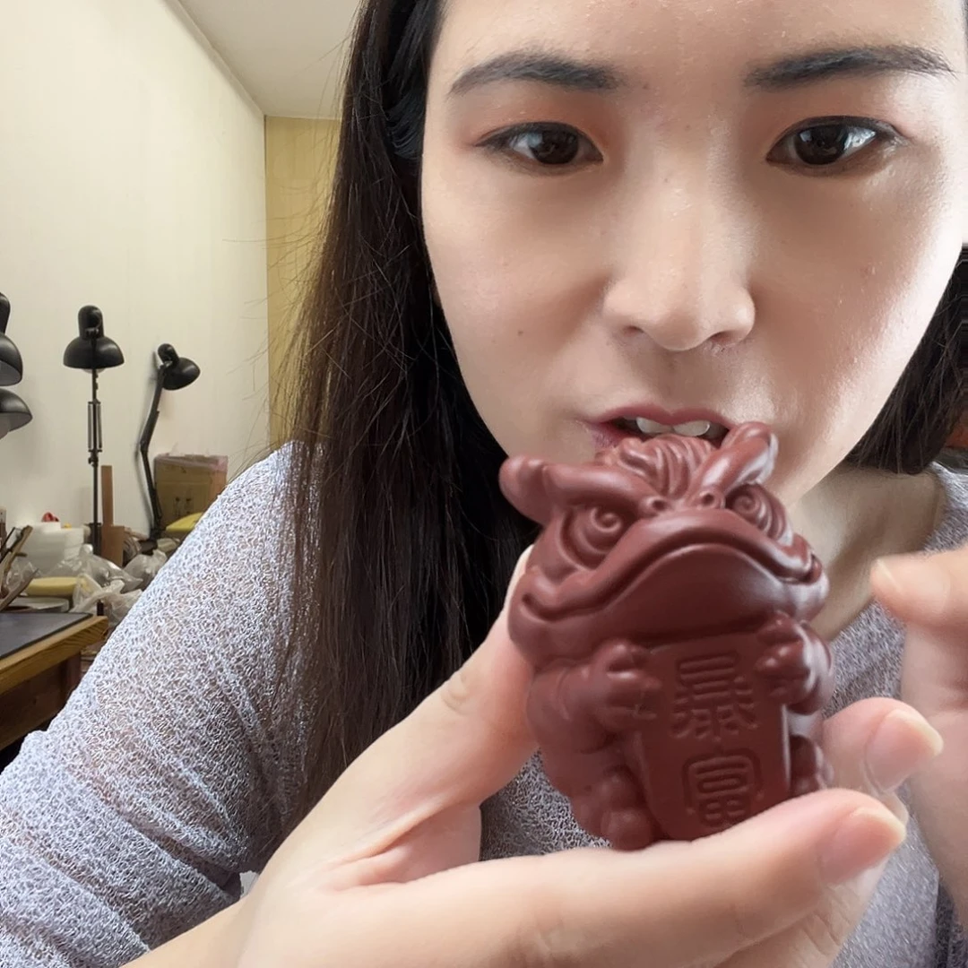 紫砂茶宠一夜暴富茶宠