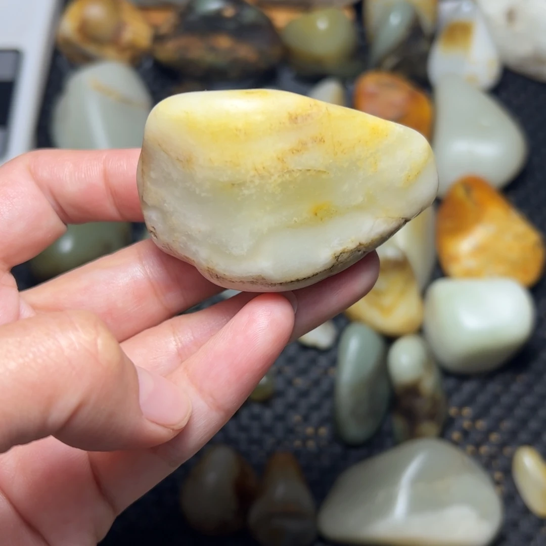 和田玉未镶嵌挂件99