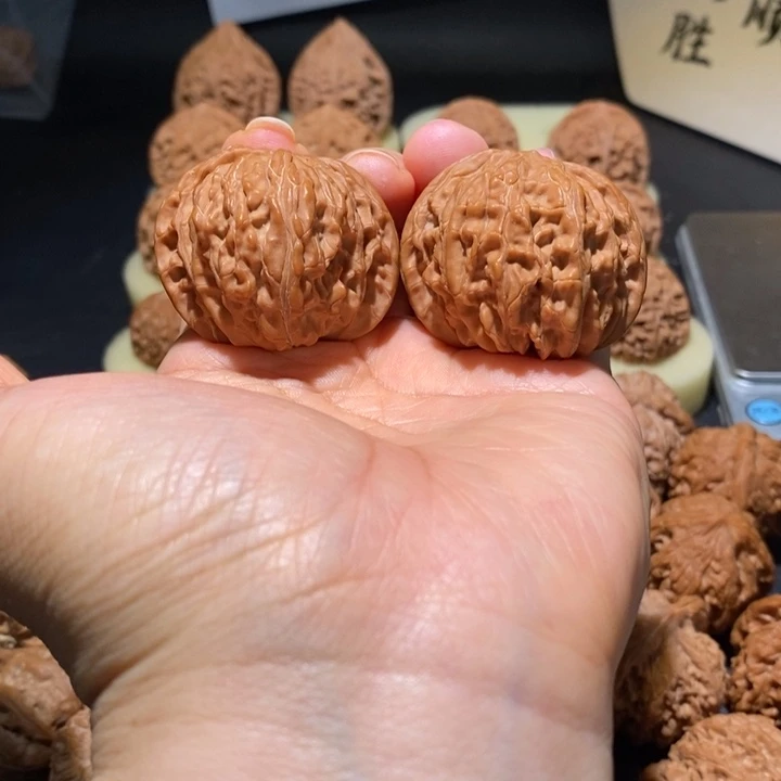 文玩核桃吊坠磨盘42