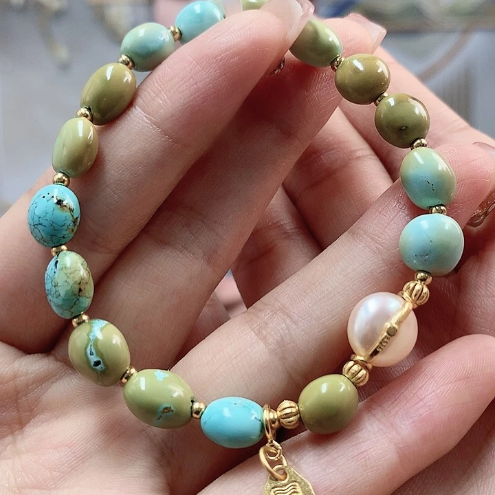 绿松石珠宝奇石未镶嵌