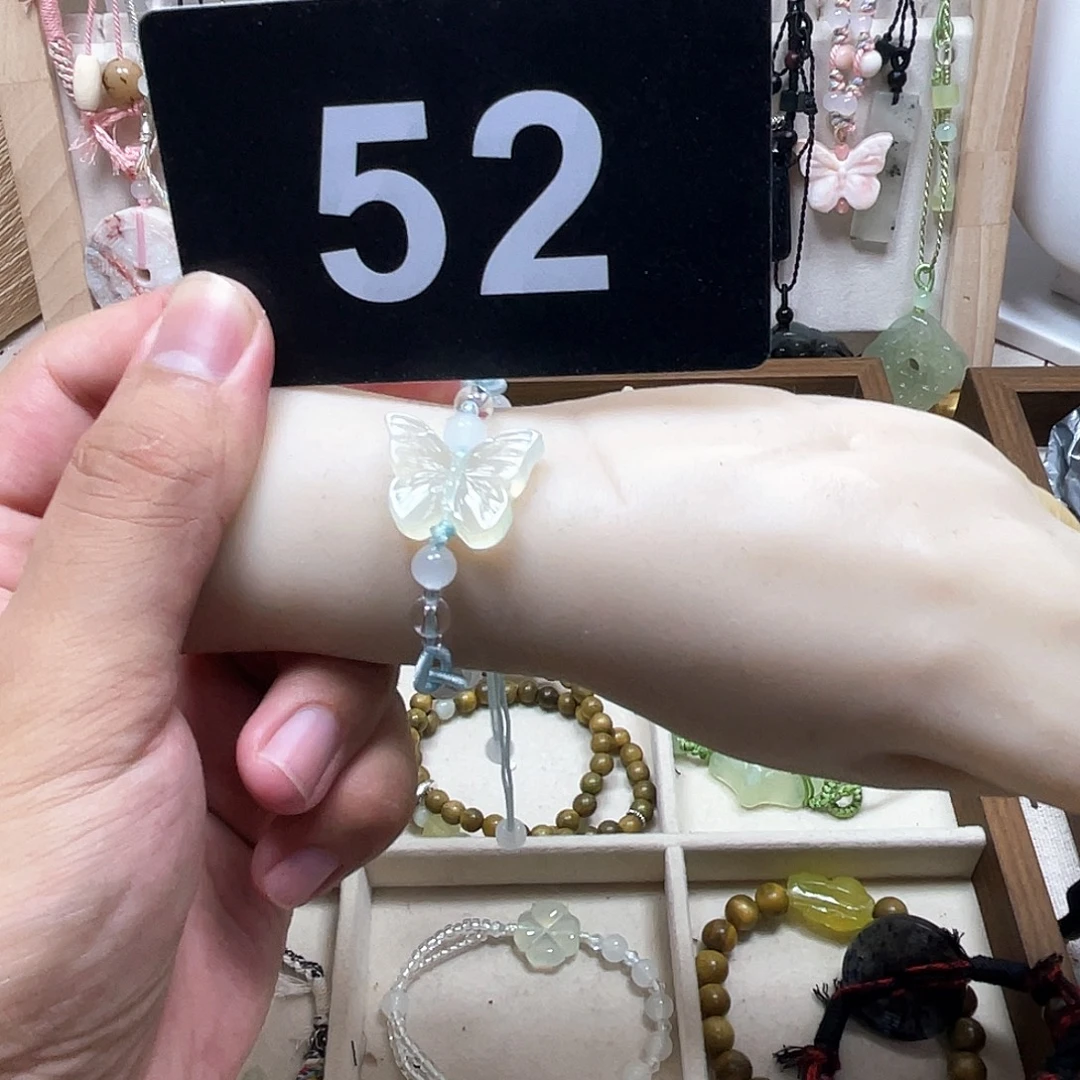 蛇纹石玉合金颈饰