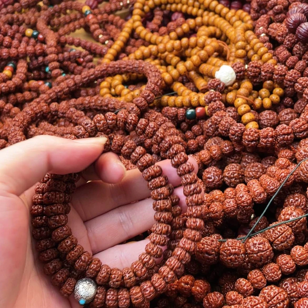 【闪购商品】手串金刚菩提白*10藏式108