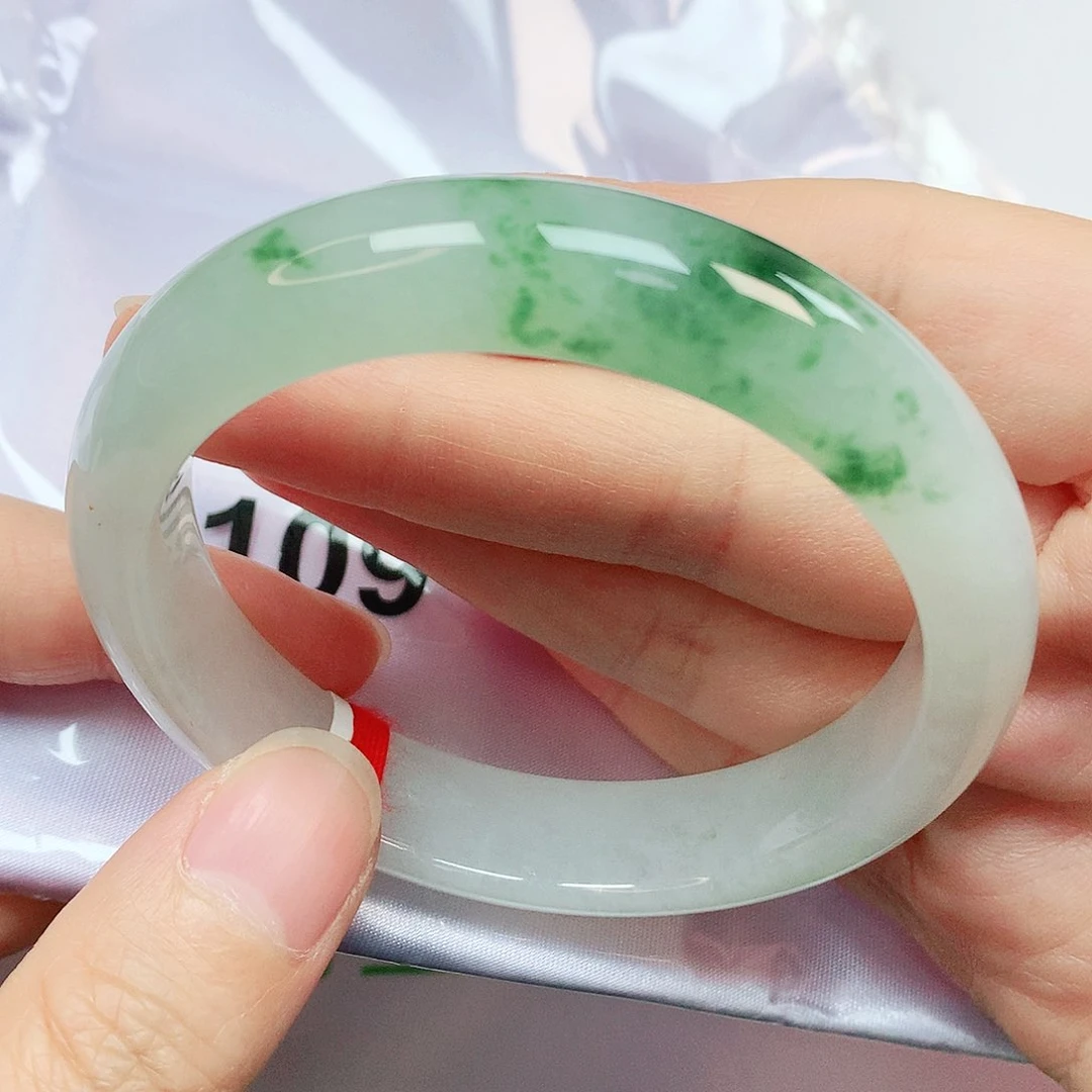 未镶嵌手镯翡翠抖音109