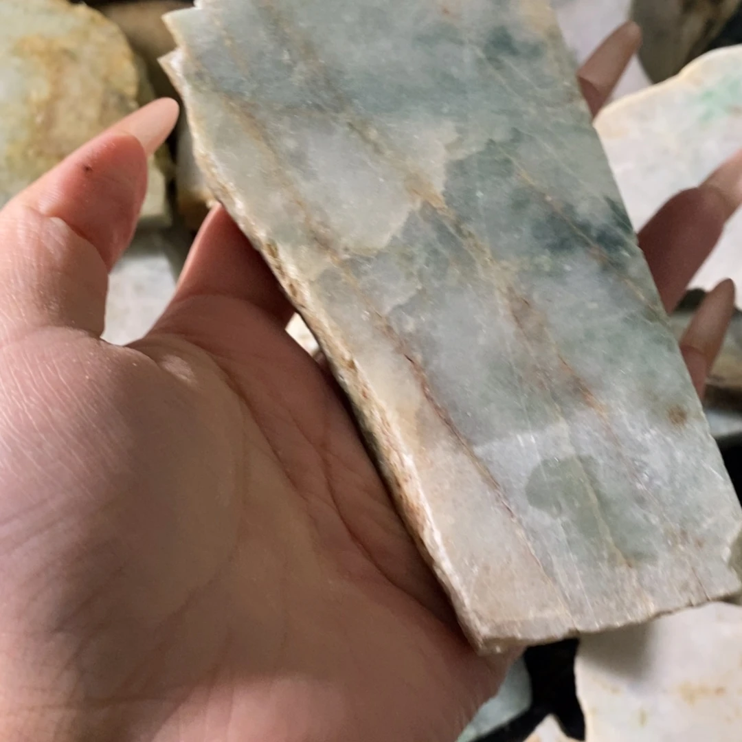 颈饰未镶嵌翡翠天然翡翠
