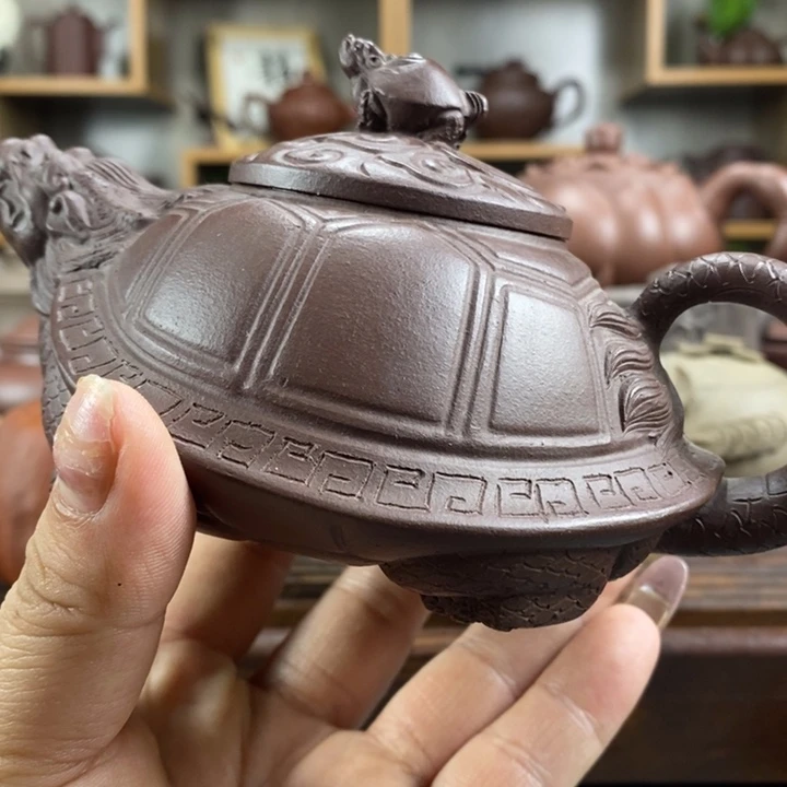 紫砂茶壶闲***海原矿紫砂壶