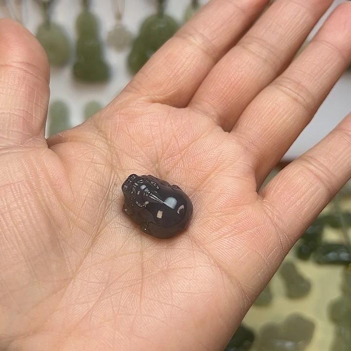 和田玉颈饰未镶嵌信*天