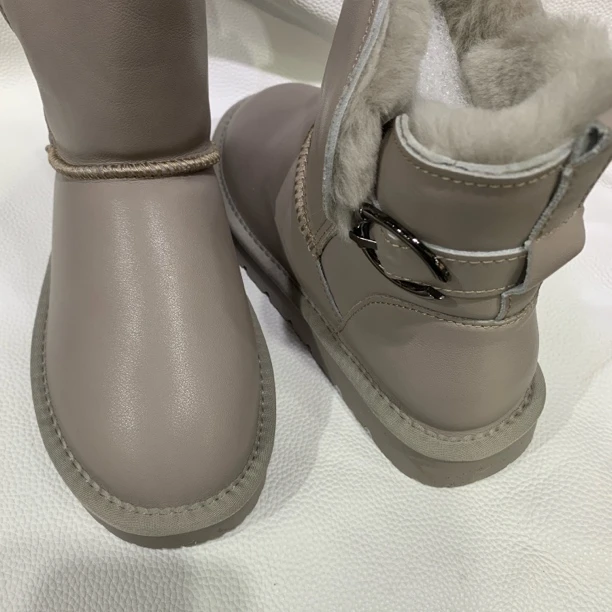 保暖时尚雪地靴休闲风防水秋冬棉鞋冬季百搭