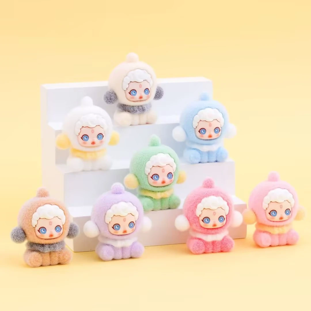 【九宫格】植绒坐姿sp树脂摆件