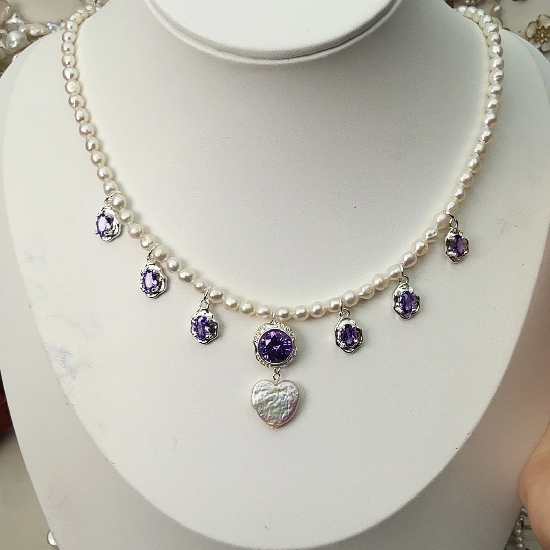 淡水珍珠颈饰未镶嵌