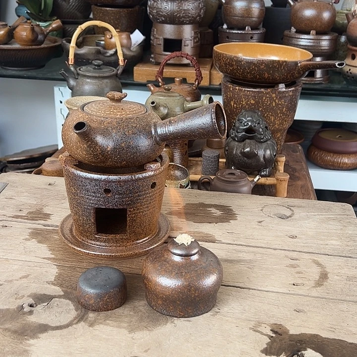 紫砂宜兴紫砂粗陶茶具78