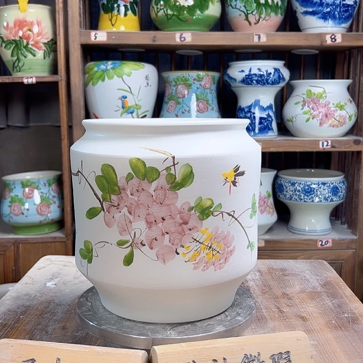 陶瓷电饭煲紫藤款新款陶瓷陶瓷陶瓷