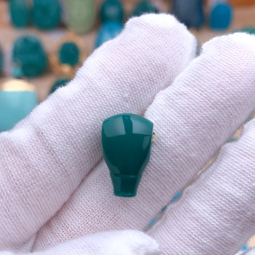 未镶嵌绿松石三通