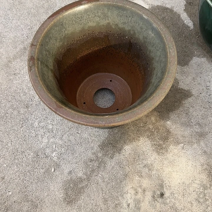 红陶無**歡瑕疵一个盆