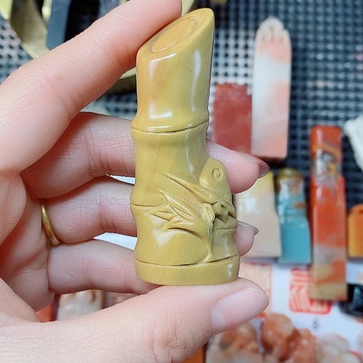 巴林石奶***师现场直播手工