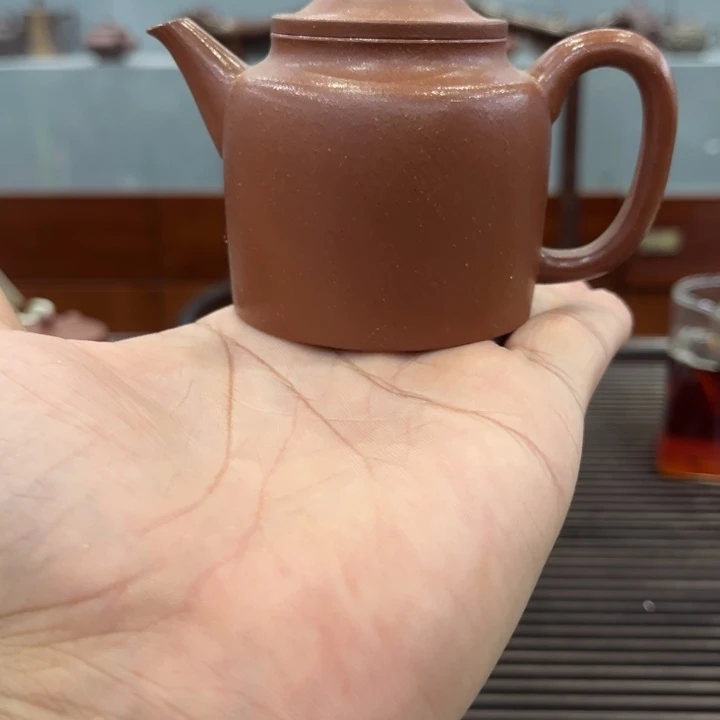 紫砂茶壶紫砂的味道很好闻啊好闻