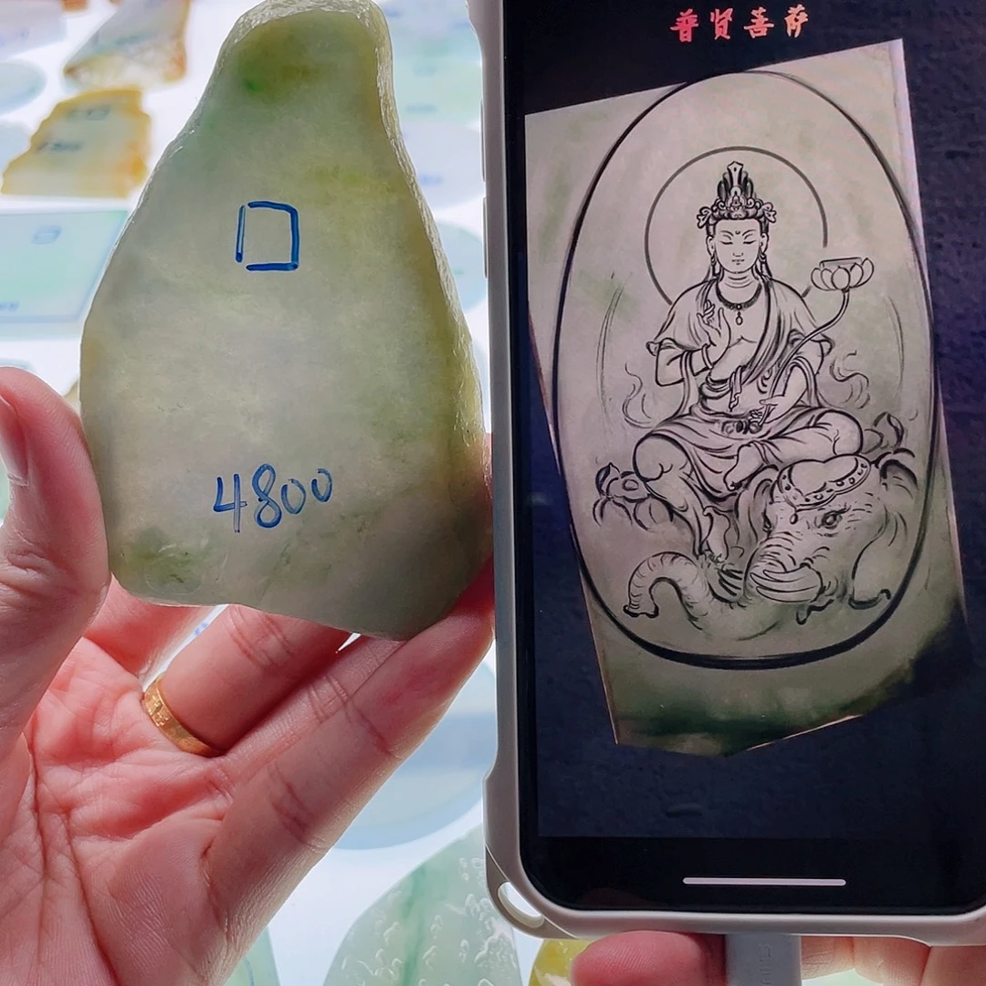 定制翡翠未镶嵌天然