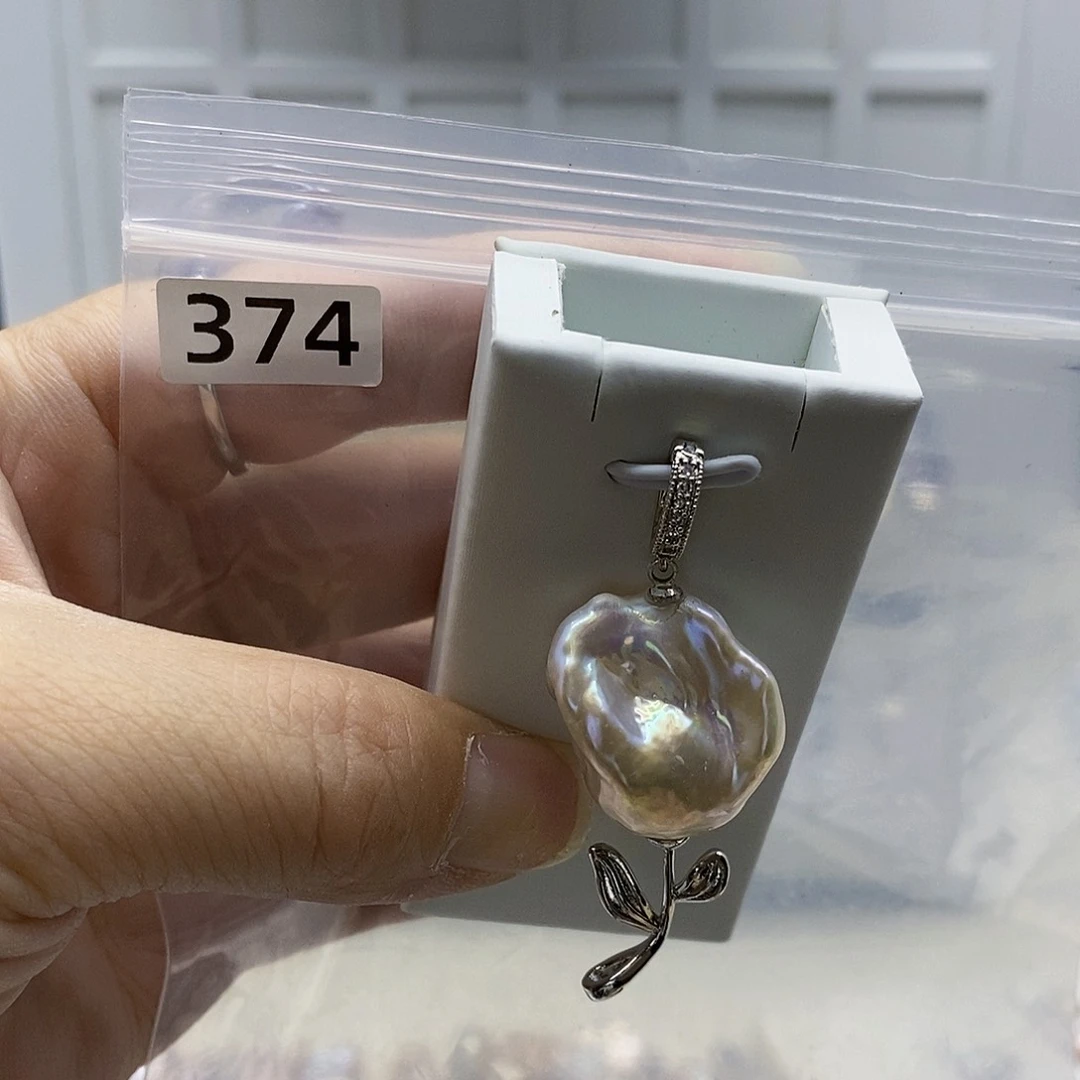 颈饰合金淡水珍珠