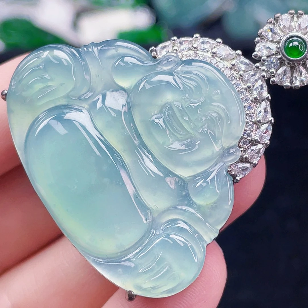 翡翠未镶嵌吊坠(不含链)881