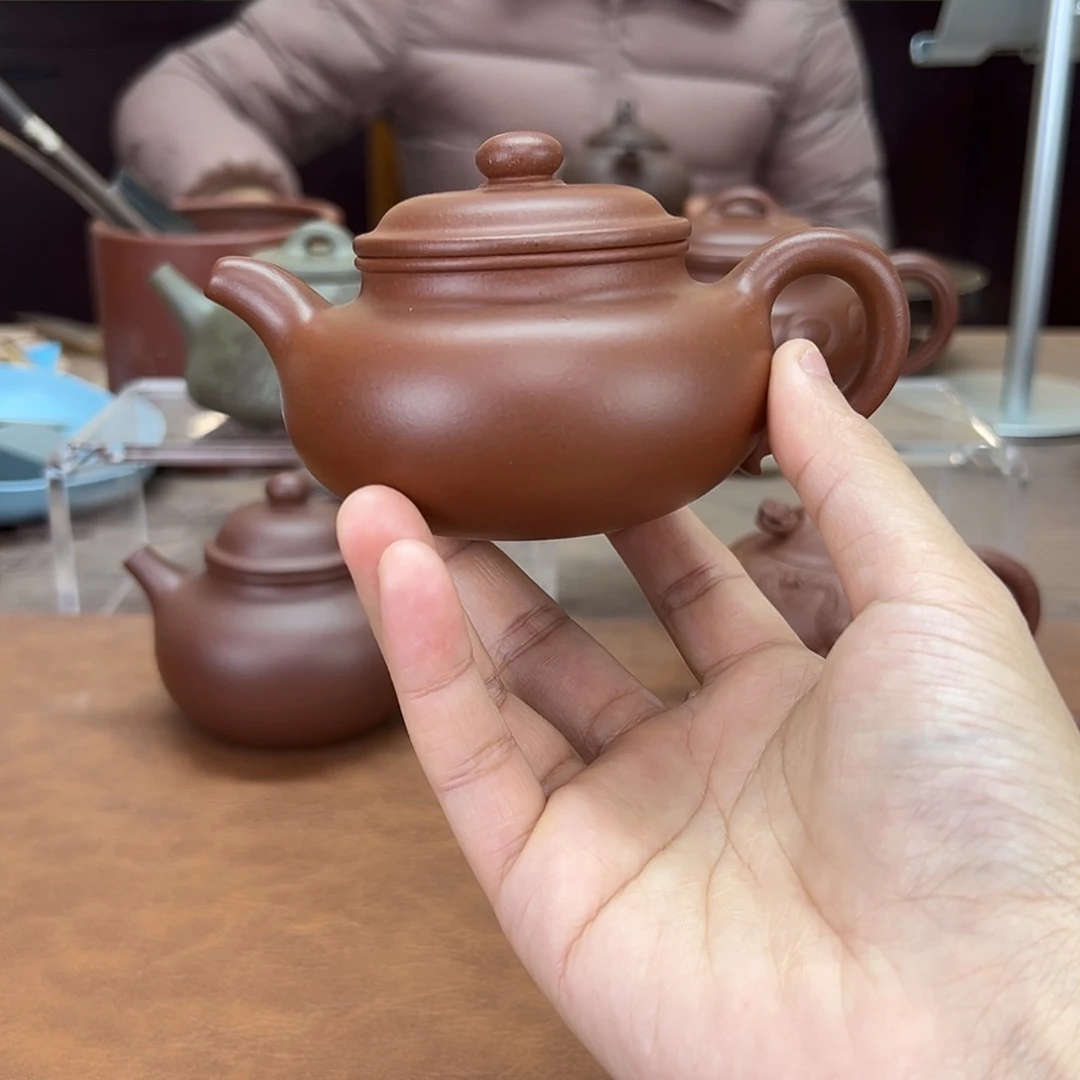 茶壶紫砂半手工仿古
