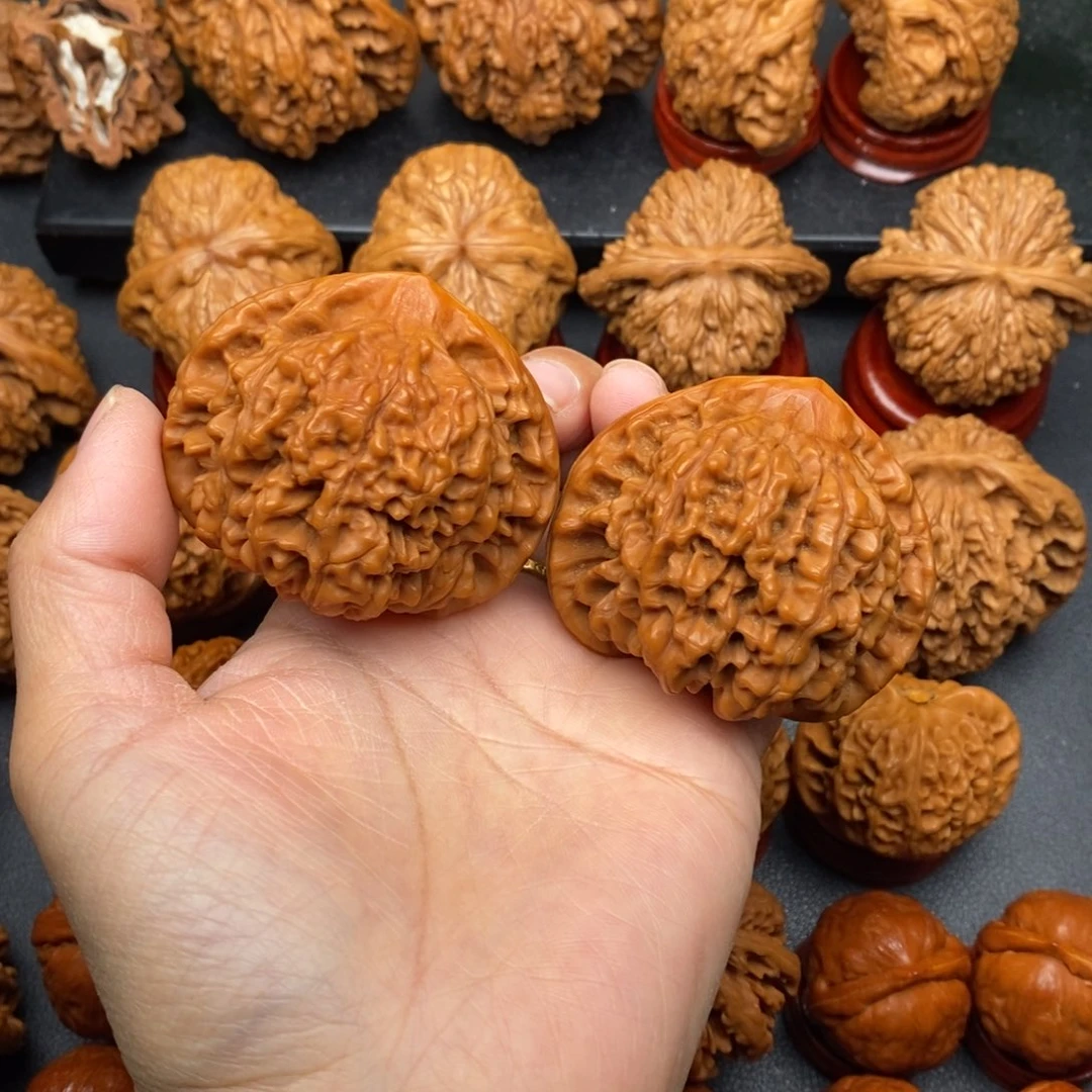 把件文玩核桃53官帽