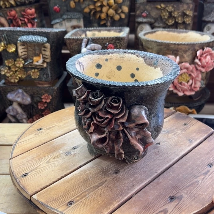 青藤多肉花盆百搭