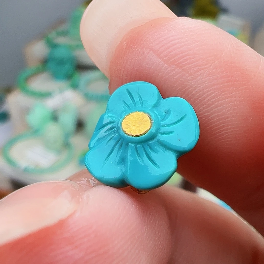 绿松石未镶嵌主播万珍