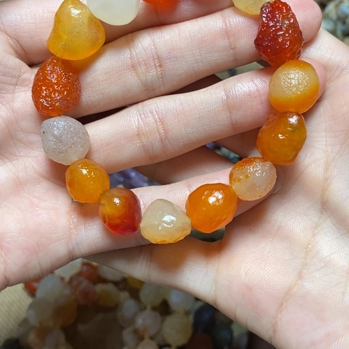 玛瑙/玉髓手链合金