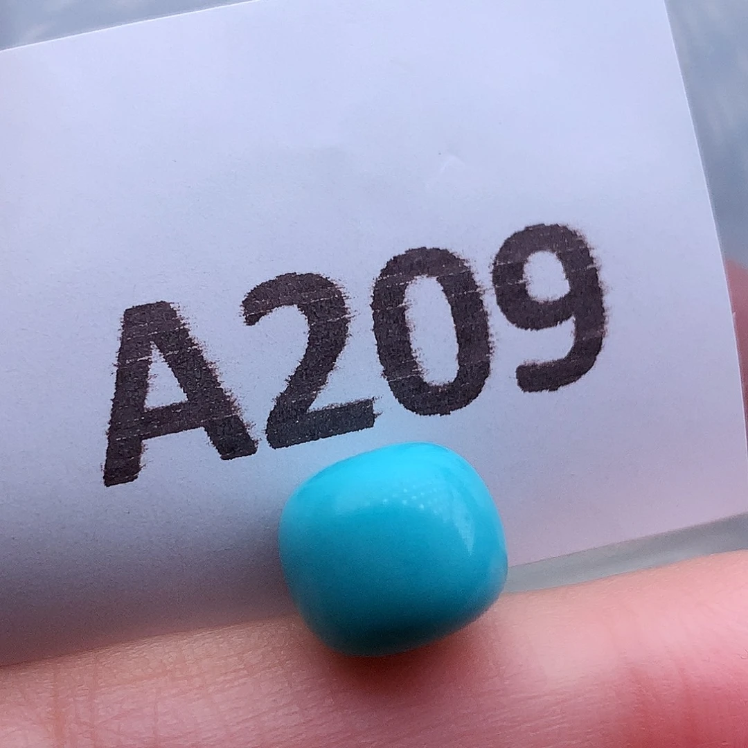 绿松石未镶嵌高瓷高色