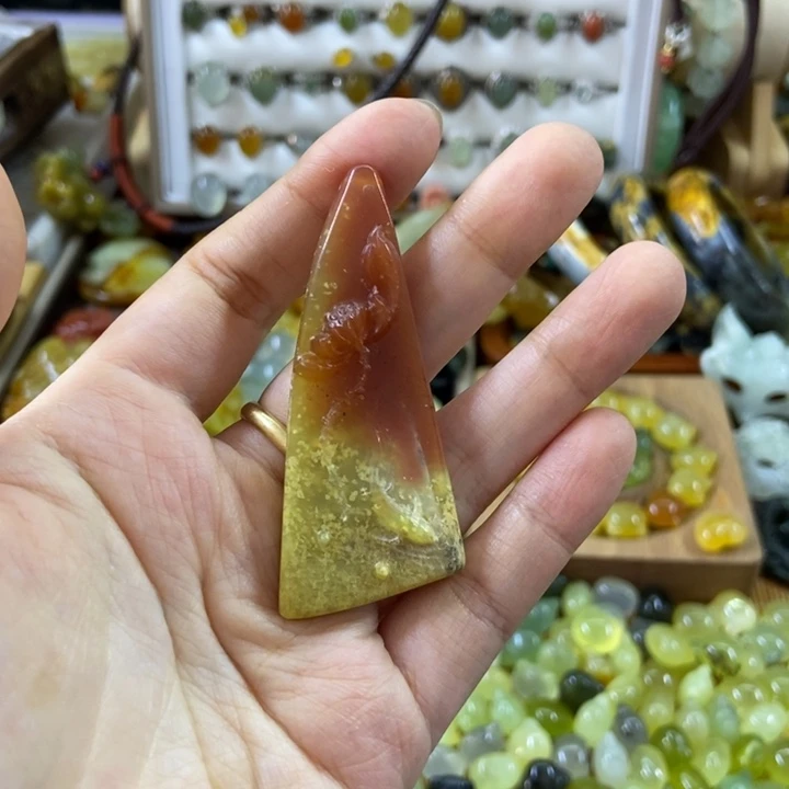 蛇纹石玉未镶嵌手串