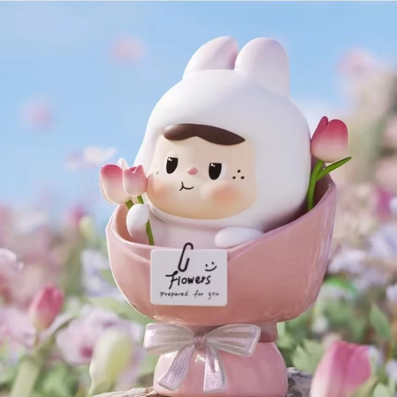 Heyone黑玩有饱饱的春天刚刚好系列盲盒潮玩手办摆件可爱礼物