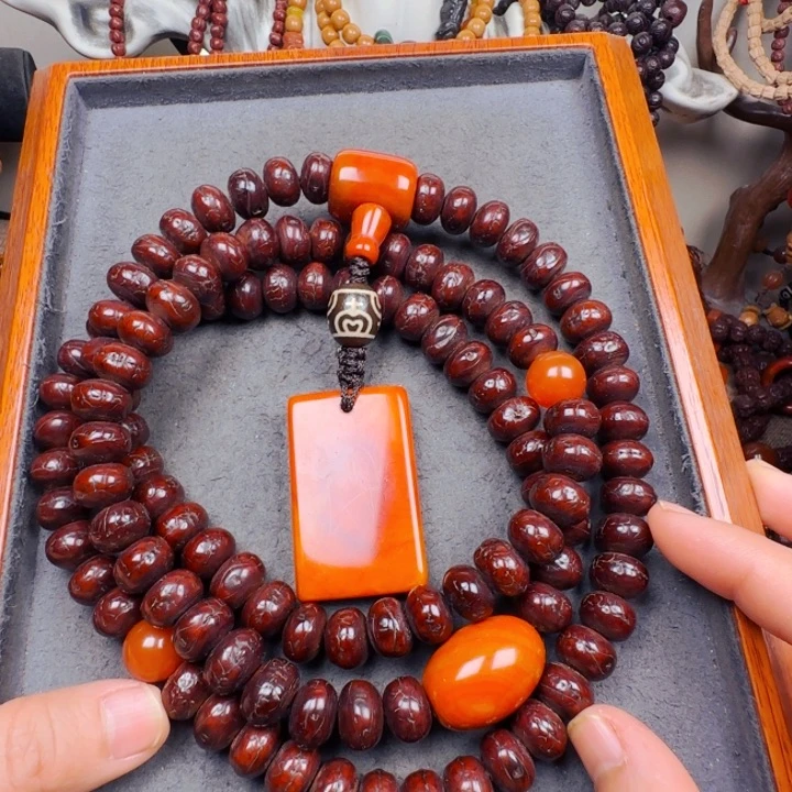 凤眼菩提吊坠脖挂