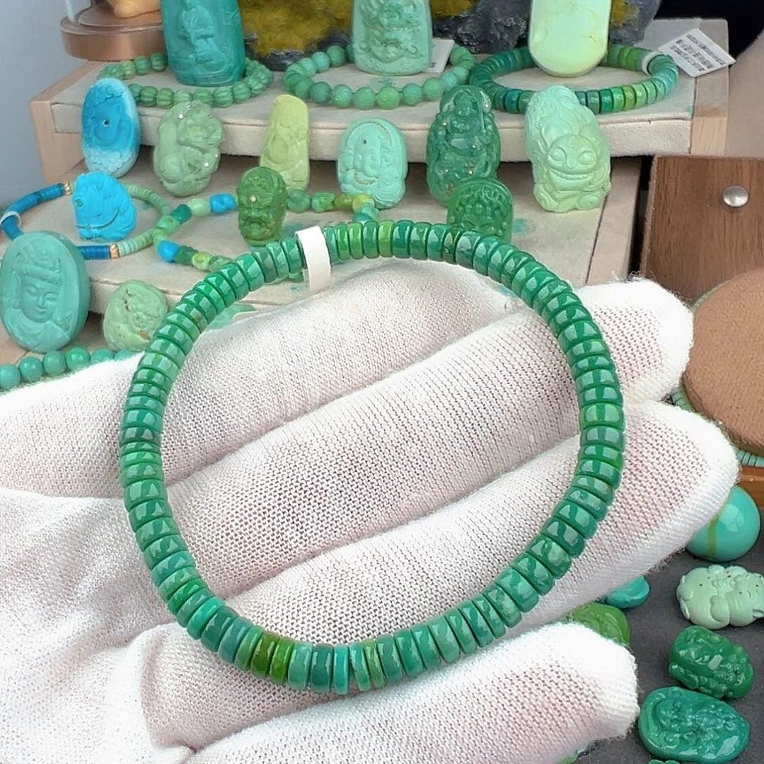 绿松石未镶嵌主播万珍