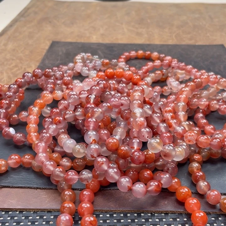 南红玛瑙手链未镶嵌多样性发货拍一发一