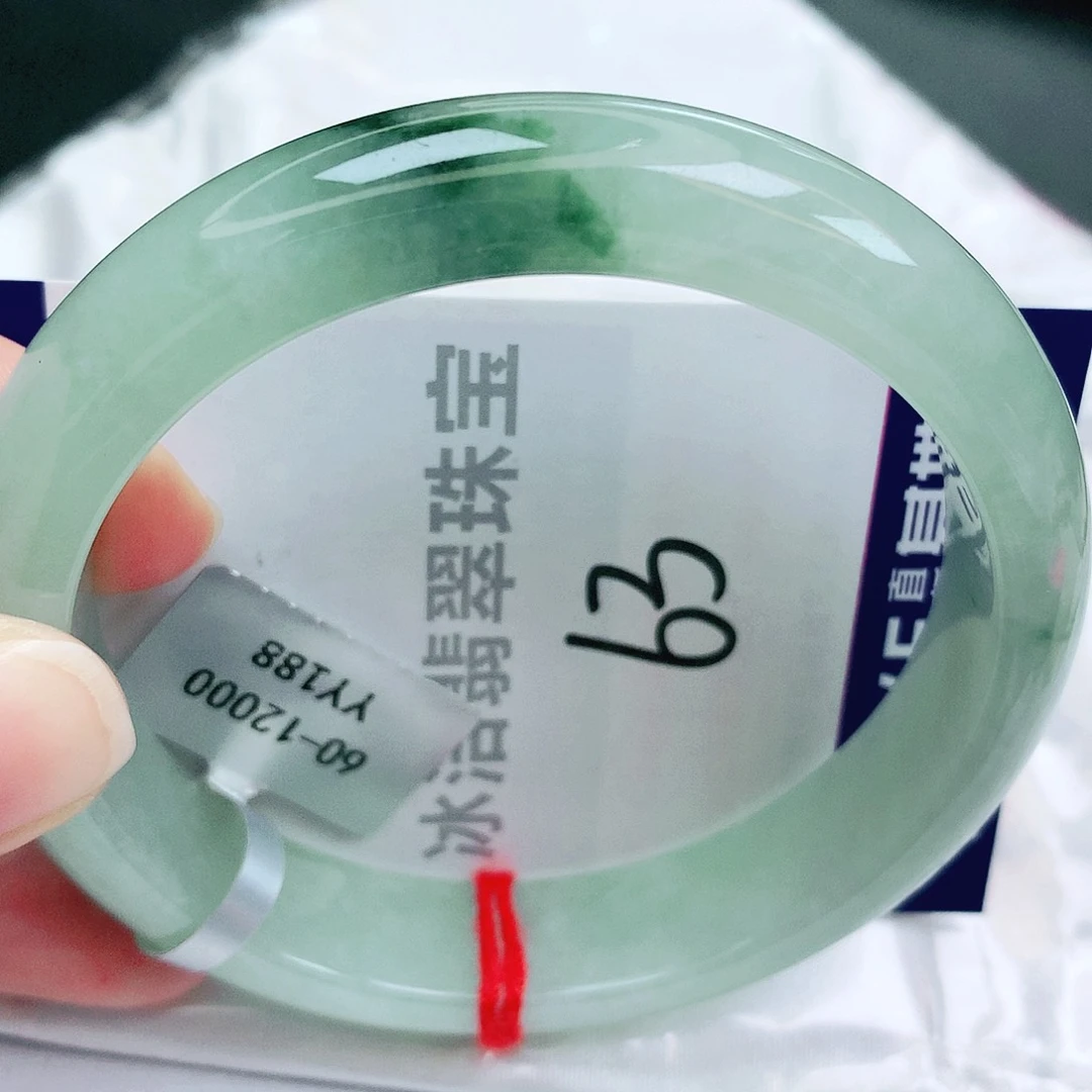 翡翠未镶嵌手镯缅甸天然A货翡翠手镯